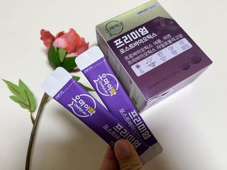 [유산균] 오마이락 프리미엄 포스트바이오틱스 30P — 5점을 준 리뷰어가 2022년 11월 올린 사용 사진