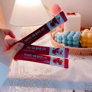 이너미인 석류 콜라겐 스틱 — 5점을 준 리뷰어가 2021년 1월 올린 사용 사진