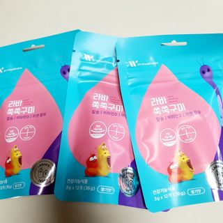 푸름웰니스 라바 쑥쑥구미 36g — 5점을 준 리뷰어가 2022년 2월 올린 사용 사진