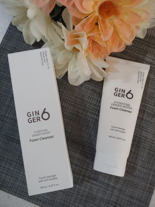 GINGER6 하이드레이팅 진저 워터 폼클렌징 — 5점을 준 리뷰어가 2021년 10월 올린 사용 사진