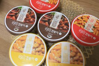추억의 국민학교 떡볶이 국떡 컵볶이 선물박스 — 4.5점을 준 리뷰어가 2022년 1월 올린 사용 사진