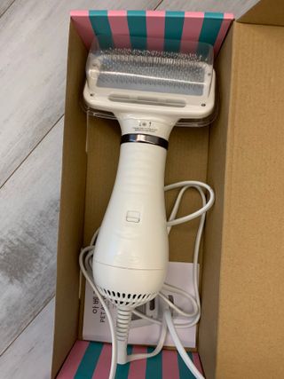 아베크 펫 강아지 고양이 애견 에어 브러쉬 드라이기 올인원 — 5점을 준 리뷰어가 2021년 7월 올린 사용 사진