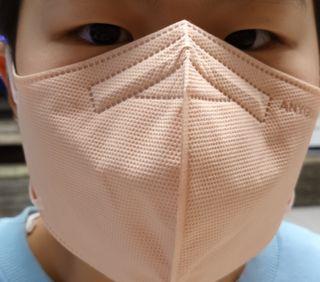 애니가드 셋업메베마스크 (대형 4컬러 + 중형 4컬러) — 5점을 준 리뷰어가 2022년 4월 올린 사용 사진