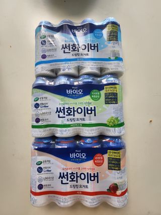 LIVE 매일바이오 썬화이버 드링킹 요거트 — 5점을 준 리뷰어가 2022년 8월 올린 사용 사진
