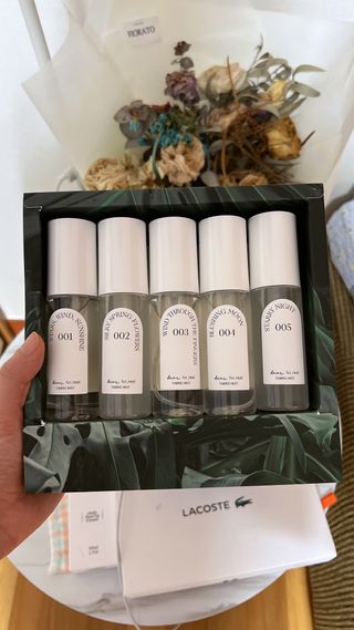 디어포레스트 [5개세트] 숲속의 하루 패브릭미스트 (섬유향수/ 룸스프레이) 50ml 5개 — 5점을 준 리뷰어가 2022년 9월 올린 사용 사진