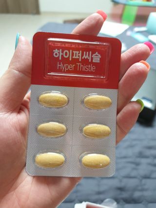 뉴트리션팩토리 비타프렙 하이퍼씨슬 밀크씨슬 900mg — 5점을 준 리뷰어가 2021년 7월 올린 사용 사진
