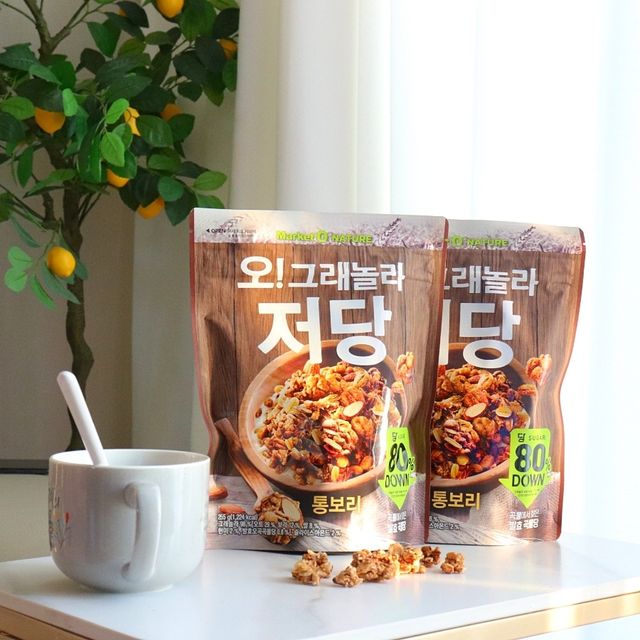 맛있게 먹어도 당 1g 대, 오!그래놀라 저당 통보리 리뷰 사진