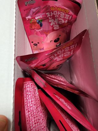 [팔도] 잔망루피젤리 믹스베리맛 42g 8개 — 5점을 준 리뷰어가 2022년 3월 올린 사용 사진