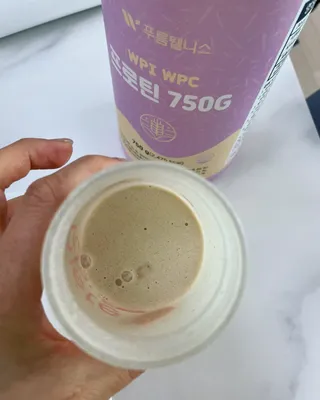[푸름웰니스] 프로틴 다이어트 단백질 쉐이크 (750g) — 4.5점을 준 리뷰어가 2022년 5월 올린 사용 사진