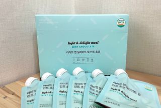 아므_이너뷰티 라이트 앤 딜라이트 밀 민트 초코 — 5점을 준 리뷰어가 2021년 8월 올린 사용 사진