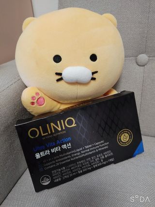 올리닉 울트라비타액션 — 5점을 준 리뷰어가 2021년 9월 올린 사용 사진