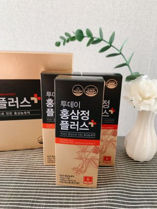 서울약사신협_투데이홍삼정플러스스틱_10g x 30포 — 5점을 준 리뷰어가 2021년 5월 올린 사용 사진