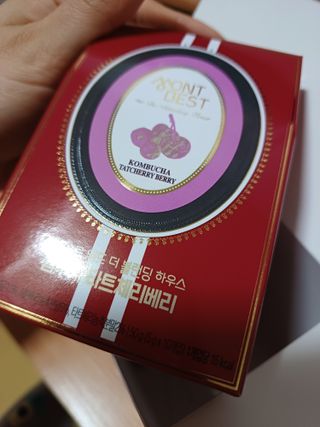 몽베스트 위드더 블랜딩 하우스 콤부차 _ 타트체리베리 — 5점을 준 리뷰어가 2023년 5월 올린 사용 사진