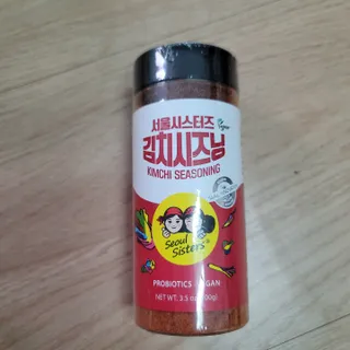 [서울시스터즈] 김치시즈닝 국내 최초 뿌려먹는 김치파우더 100g 1개+ 신제품 김치스낵 90g 2개 — 5점을 준 리뷰어가 2021년 8월 올린 사용 사진