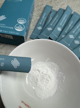 클린24시간 슬림앤유산균 1박스 (3.5g X 15포) — 5점을 준 리뷰어가 2022년 9월 올린 사용 사진