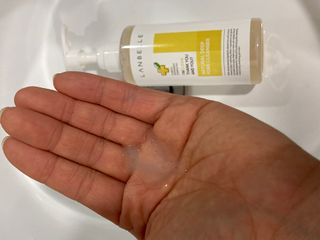 랑벨 내츄럴 딥 포어 클렌저 210ml (저자극 약산성 천연 클렌징 젤) — 5점을 준 리뷰어가 2022년 3월 올린 사용 사진
