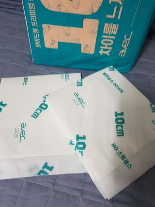 아베크 펫 와이드 프리미엄 대형 애견 강아지 배변 패드 30매 1팩 80g — 5점을 준 리뷰어가 2021년 7월 올린 사용 사진