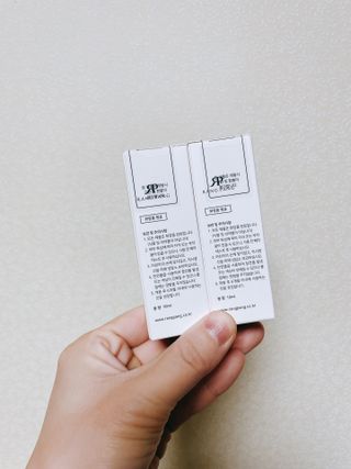 랑팡 EGF+FGF 10ppm 리포좀 앰플 원액 10ml — 5점을 준 리뷰어가 2021년 11월 올린 사용 사진