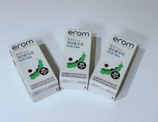이롬 erom 황성주박사의 국산콩 두유 검은콩 고칼슘 — 5점을 준 리뷰어가 2020년 12월 올린 사용 사진
