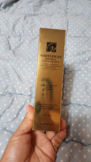 오투에니원 화이트스완 센텔라 루미너스 미스트 세럼 100ml — 5점을 준 리뷰어가 2023년 1월 올린 사용 사진