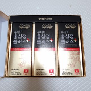 서울약사신협_투데이홍삼정플러스스틱_10g x 30포 — 5점을 준 리뷰어가 2021년 2월 올린 사용 사진