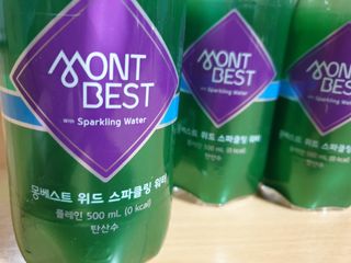 몽베스트 Montbest with Sparkling water Plain 20병 — 5점을 준 리뷰어가 2022년 6월 올린 사용 사진