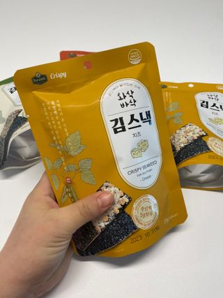 더빈트 와삭바삭 김스낵 — 5점을 준 리뷰어가 2023년 2월 올린 사용 사진