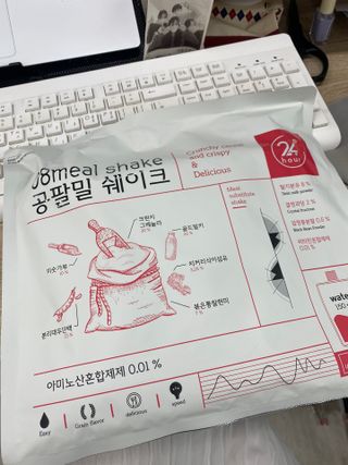 클린24시간 공팔밀쉐이크 1세트 (5개) — 5점을 준 리뷰어가 2022년 8월 올린 사용 사진