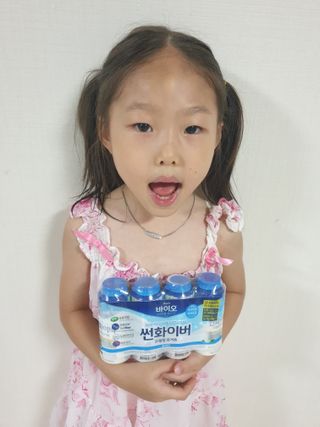 LIVE 매일바이오 썬화이버 드링킹 요거트 — 5점을 준 리뷰어가 2022년 8월 올린 사용 사진