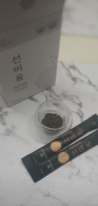 [뉴트릴렉스] 선비움 첨가물 없는 착한 차전자피 식이섬유  2박스 — 5점을 준 리뷰어가 2021년 8월 올린 사용 사진