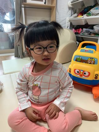 유비맘 궁디팡팡 내의/내복 상하세트 — 5점을 준 리뷰어가 2021년 3월 올린 사용 사진