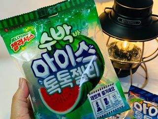 롯데제과 죠스바 아이스 톡톡 젤리 — 5점을 준 리뷰어가 2021년 10월 올린 사용 사진