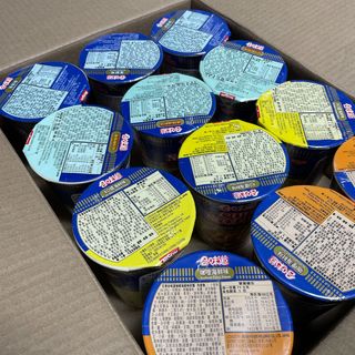 NISSIN 닛신 컵누들  4종 - 씨푸드오리지날, 씨푸드 스파이시, 씨푸드 커리, 씨푸드 XO소스 — 4점을 준 리뷰어가 2021년 12월 올린 사용 사진