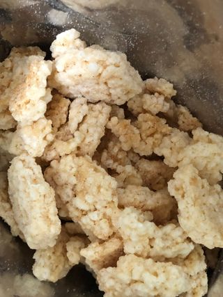 미즈꼬레아 치즈맛 누룽지크리스피 — 5점을 준 리뷰어가 2022년 2월 올린 사용 사진