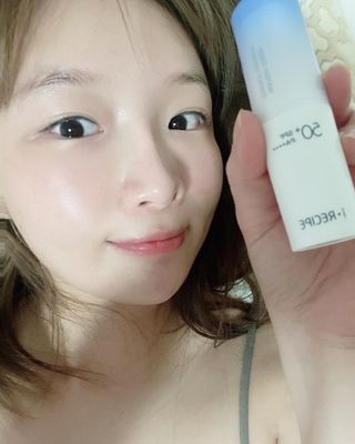 아이레시피 워터리터치 에센스 선 밤 [SPF50+/PA++++] — 3.5점을 준 리뷰어가 2023년 6월 올린 사용 사진