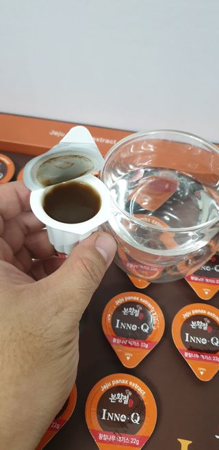 잠안올때 먹는 굿나잇 본황칠 이노큐 — 5점을 준 리뷰어가 2022년 7월 올린 사용 사진