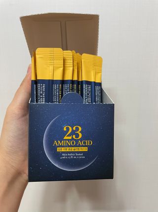 리더스코스메틱 리더스 프로 하이드라 아미노 슬리핑 마스크 — 5점을 준 리뷰어가 2021년 1월 올린 사용 사진