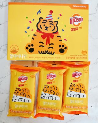광동생활건강 [광동] 비타 500 데일리 스틱 VB, VC를 함유한 멀티비타민 30포+30포 — 5점을 준 리뷰어가 2022년 10월 올린 사용 사진