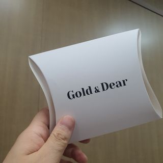 [골드앤디어]14k 미니 스틱 바 귀걸이_3color — 5점을 준 리뷰어가 2021년 7월 올린 사용 사진