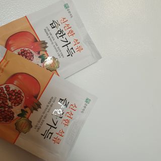 즙한가득 양배추사과즙/석류즙 30포, 선물박스 택1 — 5점을 준 리뷰어가 2022년 1월 올린 사용 사진
