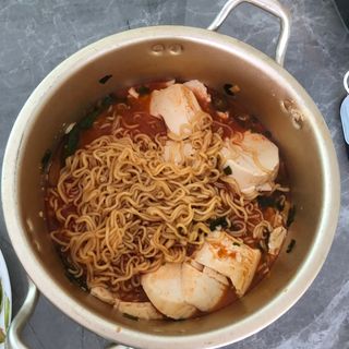 [풀무원] 자연은맛있다 정면, 백면, 홍면  세트 — 5점을 준 리뷰어가 2021년 4월 올린 사용 사진