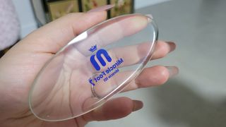 미라클풋 유리발각질제거기 물없이 쓱싹쓱싹 몇번만에 발각질 완벽제거 — 5점을 준 리뷰어가 2021년 9월 올린 사용 사진