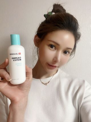리더스코스메틱 리더스 카밍 바이오틱스 에센스 워터 — 4.5점을 준 리뷰어가 2021년 1월 올린 사용 사진