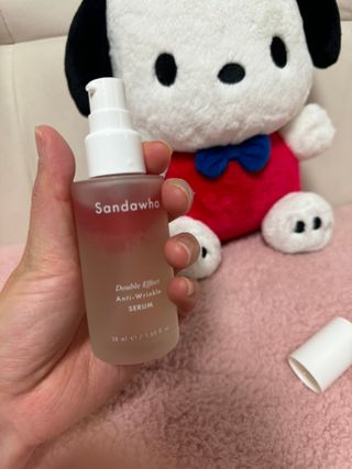 산다화 더블 이펙트 안티 링클 세럼 50ml — 5점을 준 리뷰어가 2023년 11월 올린 사용 사진