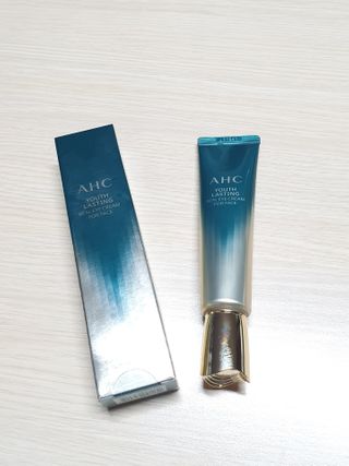 [NEW 탄력유턴 아이크림] AHC 유스 래스팅 리얼 아이크림 포 페이스 — 5점을 준 리뷰어가 2021년 2월 올린 사용 사진