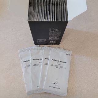 [이즈라이프코스메틱] 퍼퓸 드라이어 시트 히노끼향  or 블랑향 2중 택1 30매 — 4점을 준 리뷰어가 2021년 6월 올린 사용 사진