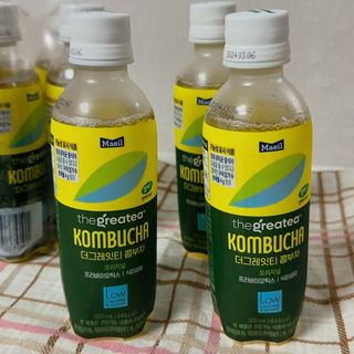 더그레잇티 콤부차 [매일유업] 더그레잇티 44kcal 콤부차 300ml *12개입 (오리지널 6개+베리리치 6개) — 5점을 준 리뷰어가 2023년 7월 올린 사용 사진