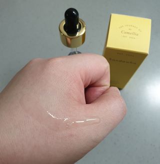 스킨큐어 산다화 비타민c 화이트닝 에센스 30ml — 5점을 준 리뷰어가 2023년 7월 올린 사용 사진