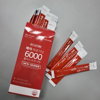 메타아르기닌 GC녹십자웰빙 메타 아르기닌 6000 플러스 오르니틴 — 5점을 준 리뷰어가 2022년 5월 올린 사용 사진