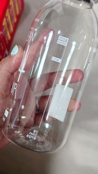 클린24시간 레드박스 1BOX(5포) + 전용보틀(500ml) — 4점을 준 리뷰어가 2024년 3월 올린 사용 사진
